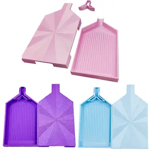 New Butterfly Magnetic Drill Bit Holder 3D Printed Sliding Tray Diamond Painting Boat-Shaped Tray Diamond Sifting Tray Funnel Tray DIY Multi-Functional Storage Tray