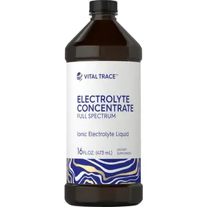 Carlyle Electrolyte Concentrate | 16 fl oz | Full Spectrum | Ionic Electrolyte Liquid | Non-GMO and Gluten Free Formula | by Vital Trace