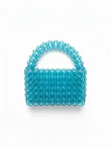 Electric Blue Jelly Purse