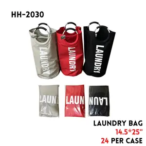 Laundry Basket | Waterproof Collapsible Clothes Basket with Ergonomic Handles, Self-Standing Structure & Compact Storage Solution Collapsible Double-Layer Laundry Hamper